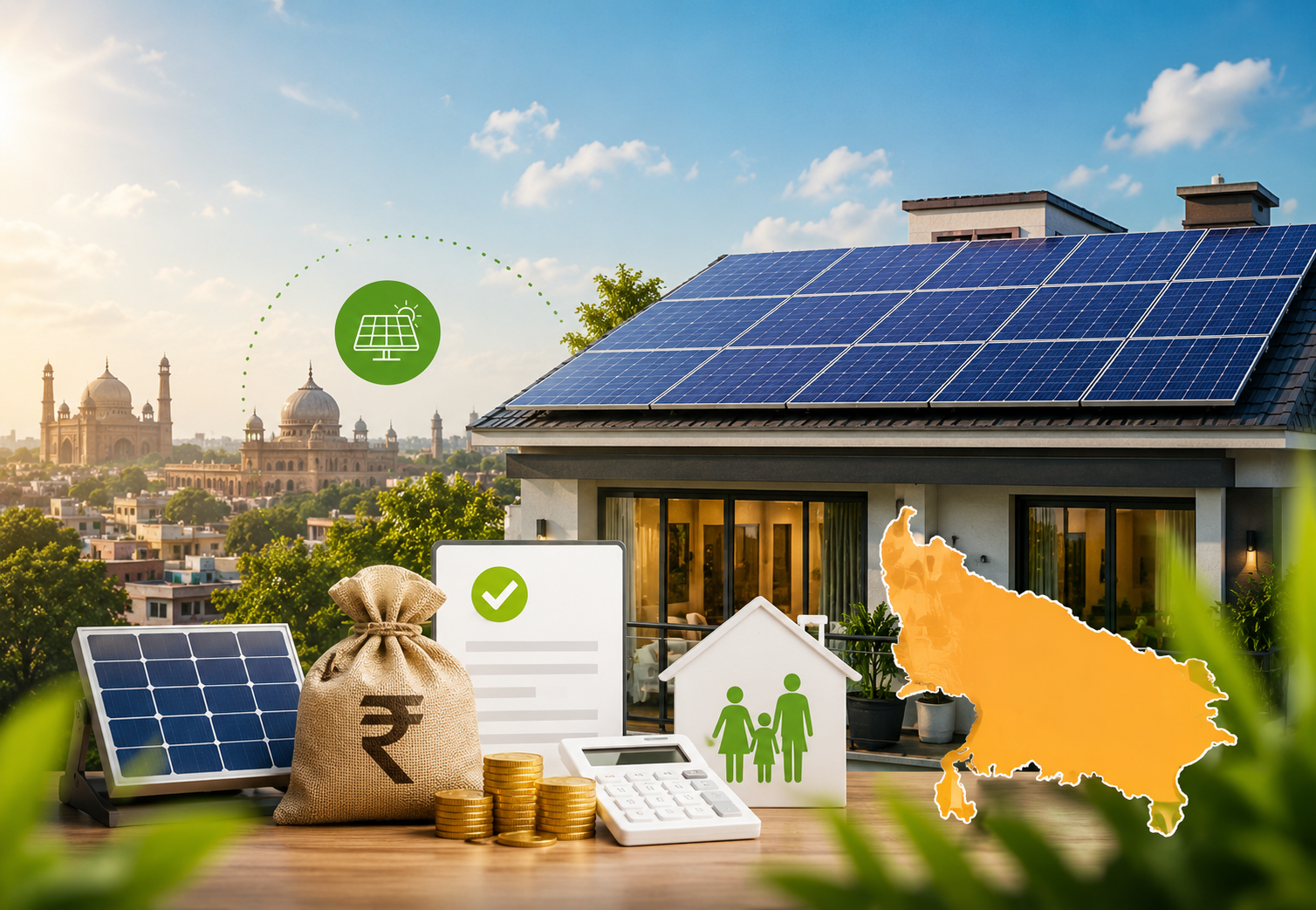 Solar Subsidy in Uttar Pradesh 2026: A Simple Guide for Homeowners